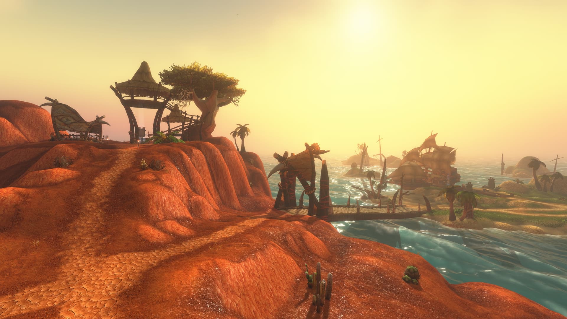 Battle for the Darkspear Islands in World of Warcraft: Forever