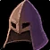 Blood Guard's Crackling Leather Helmet