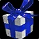 Blue Ribboned Gift