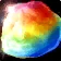 Shimmering Molten Mineral